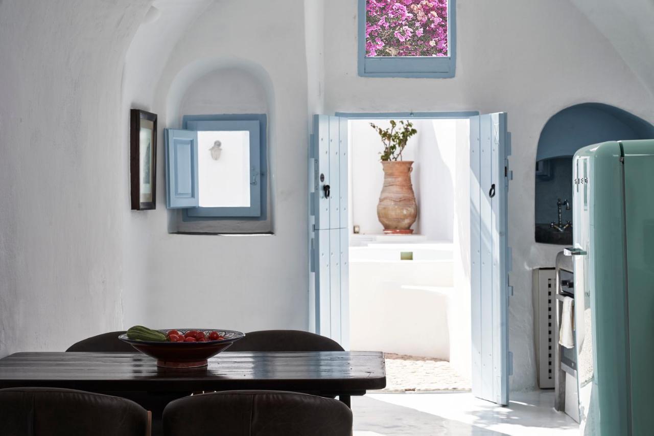 2 bedroom charming villa with outdoors jacuzzi Megalochori  Buitenkant foto